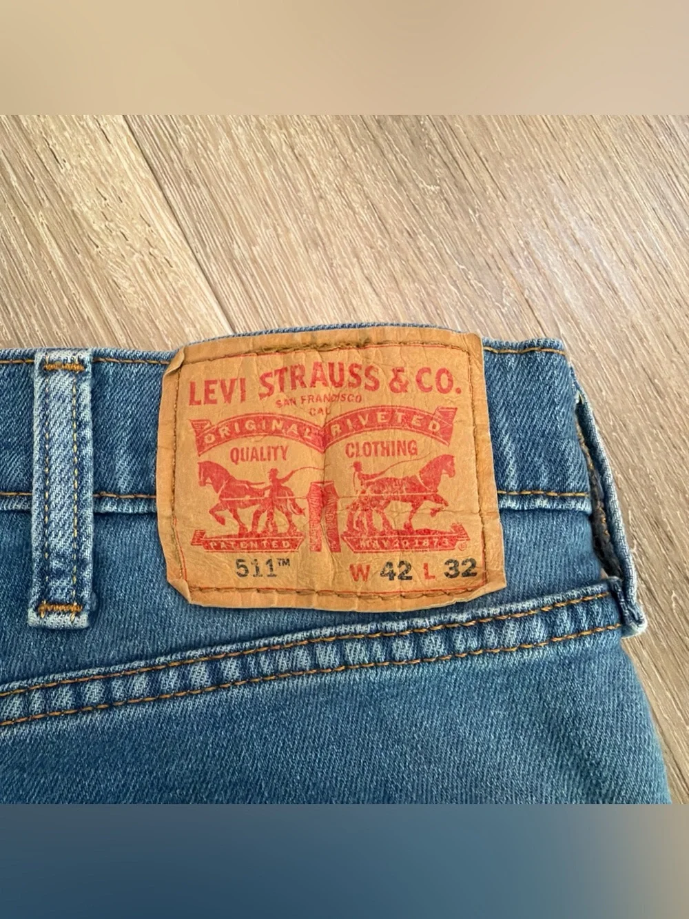 Levi’s Jeans 511 Staright Blue Men’s 42 X 32